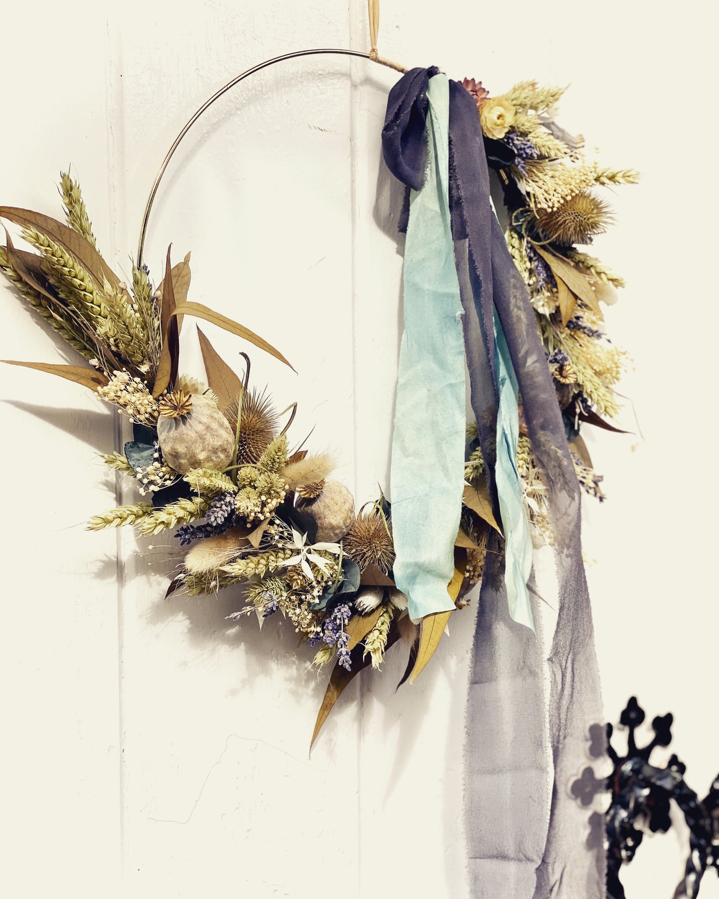 Dried Flower Hoop