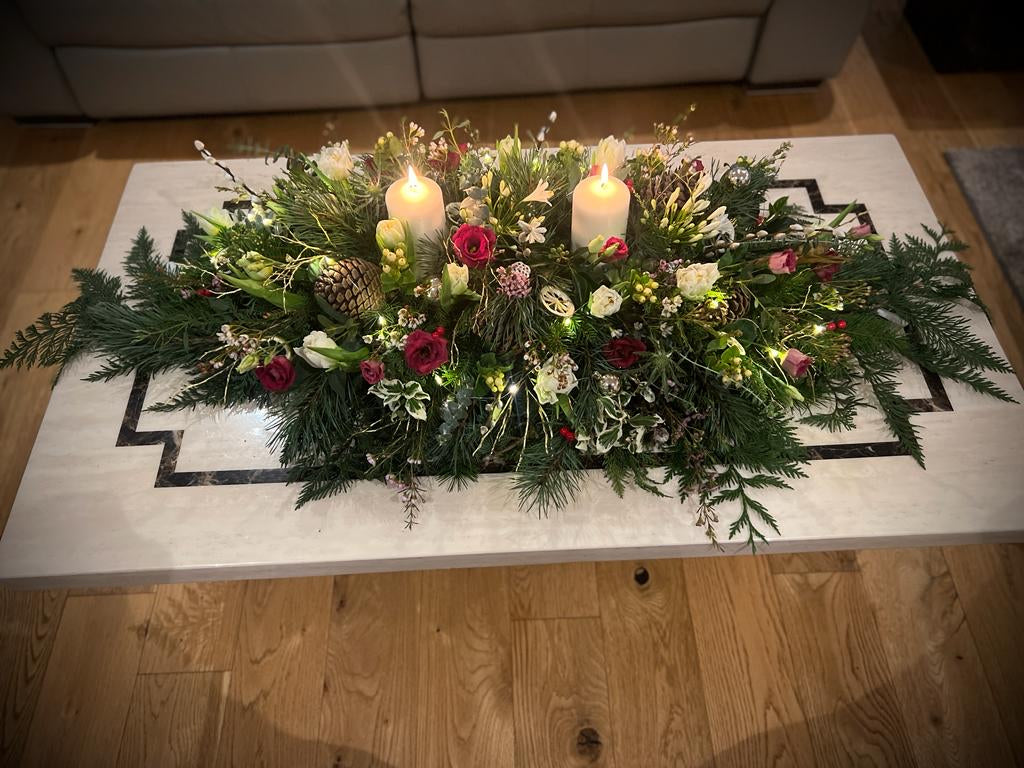 2024 Christmas Table Centre Piece Workshop