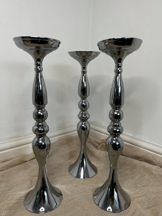 Silver Candle Sticks